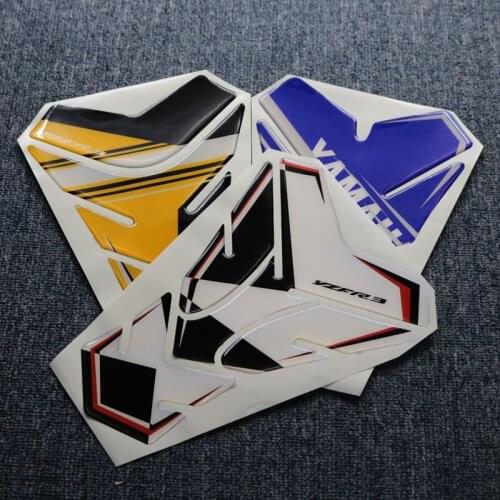 For YAMAHA YZF R3 YZFR3 3D Fuel Tank Sticker Cover Pad Motorcycle Decorative Decal Sticker