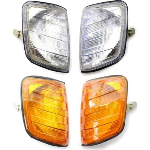 Car Corner Lights Turn Signal Lamps Compatible with W124 E-Class Sedan 1985-95 1248261143 280E Sedan 1993-1994 1985-1995