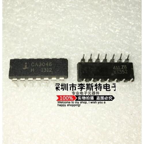 Send free 10PCS CA3046 DIP-14 New original hot selling electronic integrated circuits