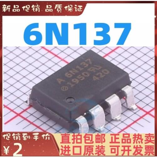 Free shipping FAIRCHILD 6N137 EL6N137 SOP-8 6N137SD 10PCS