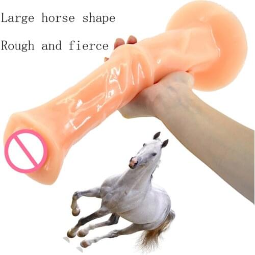 FAAK Big Dildo Realistic Penis Suction cup Dildo Real Huge Horse Dildos Toys for Adults Sex toys for woman Masturbation sex shop
