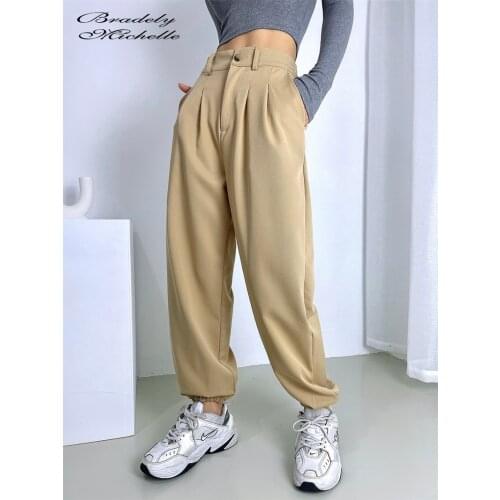 Женские брюки широкие BRADELY MICHELLE China At AliExpress