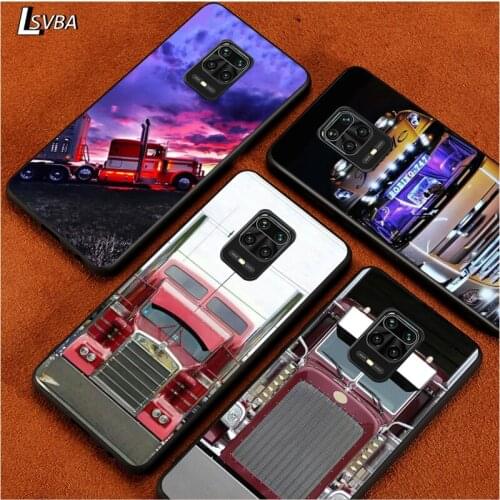 England Trucks for Redmi K30 K30S K30T K20 10X 9i 9 9A 9C GO 8A 8 7 6 6A 5A 4X S2 Pro Plus Ultra Black Phone Case