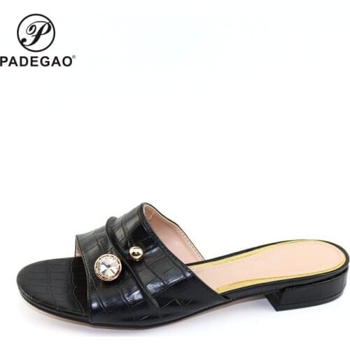 Black color Women Sandals Elegant African Women Pumps Shoe for Party High Quality Italian Shoes