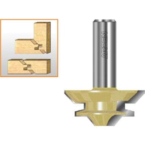 45 degree woodworking cutter for making mortise