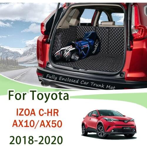 For Toyota ZIOA CHR AX10 AX50 2018 2019 2020 Rear Trunk Mat Trunk Floor Mat Cargo Compartment Car Accessories Styling chr C-HR