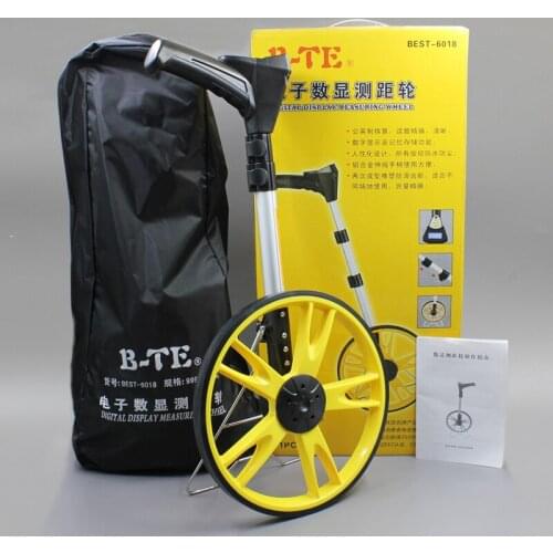 Rangefinder wheel - type digital display electronic measuring wheel hand-push mechanical measuring instrument