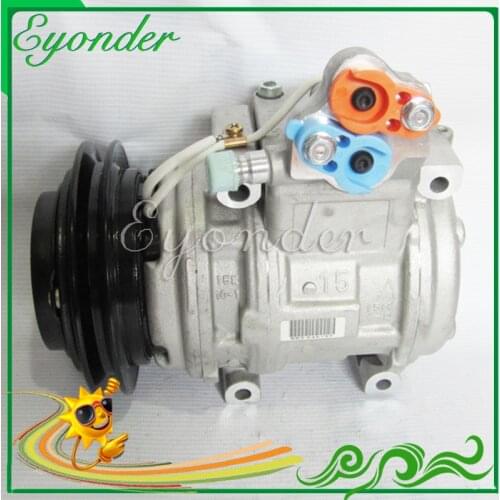 10PA15C AC A/C Conditioner Cooling Compressor for Mitsubishi PAJERO SHOGUN MONTERO 2.5 3.0 V6 2.8 3.5 1.8 MR149366 4472000534