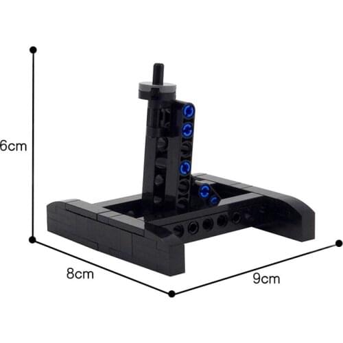 MOC Bracket Display Collectibles Stand Building Blocks Model 75102/75149 Space Fighter Support Bricks Idea for Children Toy