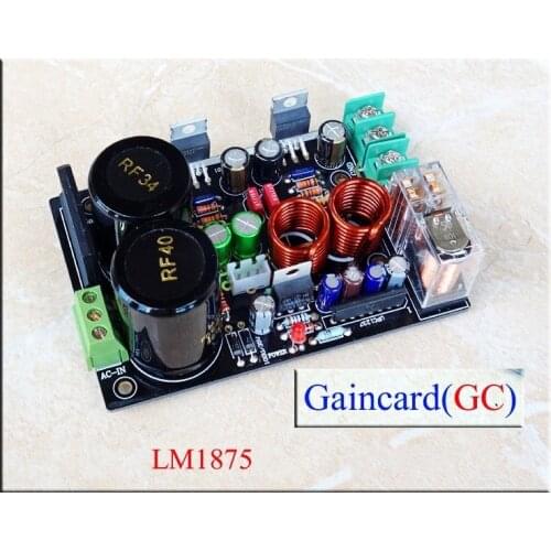 New LM1875 25W+25W stereo Amplifier kit+speaker protected WLX