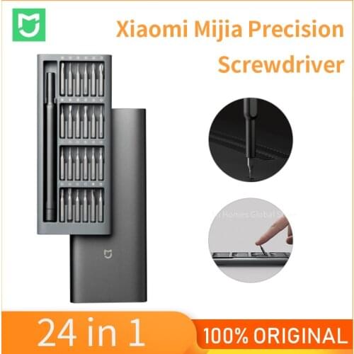 Original Xiaomi Mijia Screwdriver 24 in 1 Precision Screwdriver Set Tool Kit Magnetic Bits Xiomi Repair Tools For Smart Home