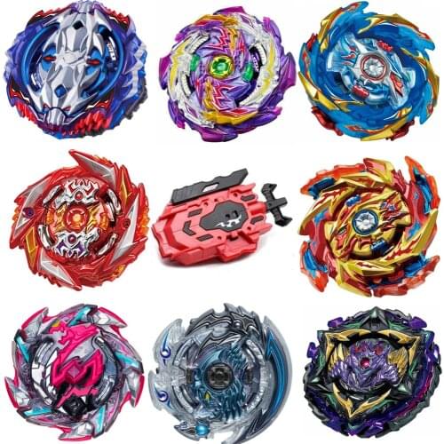Spinning Top Bey Battle Gyro Burst Battle Evolution Metal Fusion Attack Set with 4D Launcher Grip and Arena