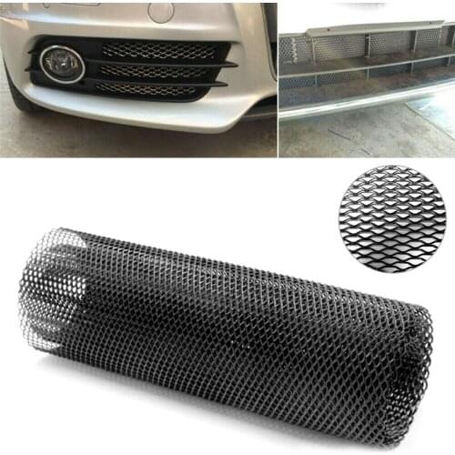 Replacement Mesh Grill Cover Car Hexagon Decor Aluminum Hood Protector
