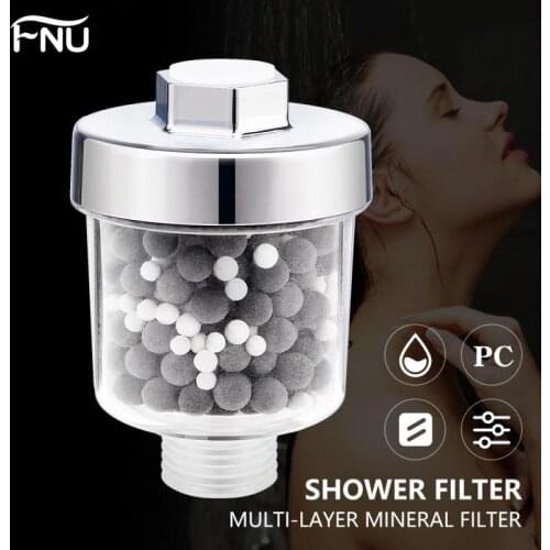 Universal Shower Filter Mineral Filter Household Kitchen Faucets Purification Home Bathroom Accessories