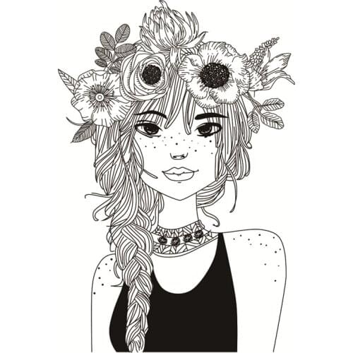 Wreath Transparent Silicone Clear Rubber Stamp Sheet Cling Scrapbooking DIY Cute Pattern Photo Album PaperCard Decor