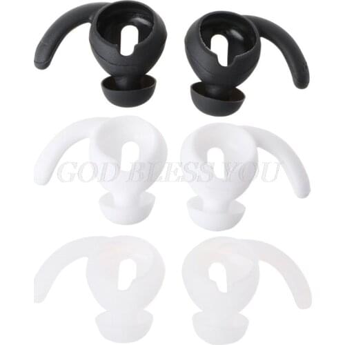 1Pair Soft Silicone Earphone Cover Earbuds Eartip Ear Wings Hook Cap Sports Earhook for App-le iPhone Airpods Earpods Headphone