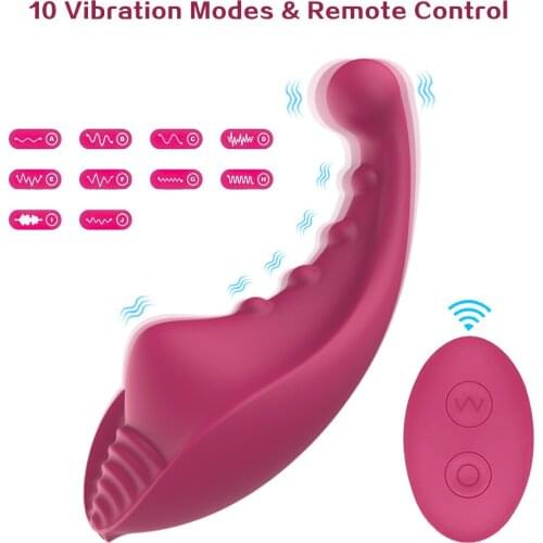 10 Speeds Clitoris Stimulator Wearable Butterfly Vibrator G Spot Sex Toys For Women Remote Control Panties Vibrating Adult Toys