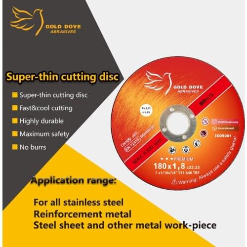 Cutoff disc 7 inch abrasive wheel for metal and stainless steel