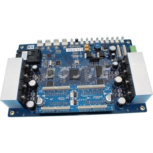 For Zhongye printer 5113 head board HOSON HEB GLB V1.40.02 compatible with green dongle