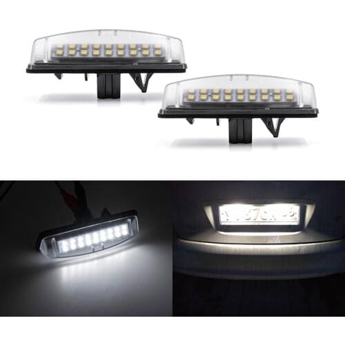 For Toyota Prius NHW11 Camry Aurion ACV40/GSV40 For Lexus IS200 300 GS300 430 400 RX300 For Mitsubishi Led License Plate Lights