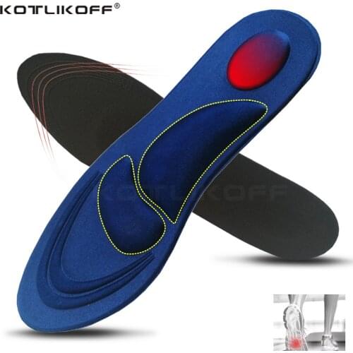 4D Sponge Stretch Breathable Deodorant Running Cushion Insoles For Feet Men Women Insoles For Shoes Sole insert Orthopedic Pad