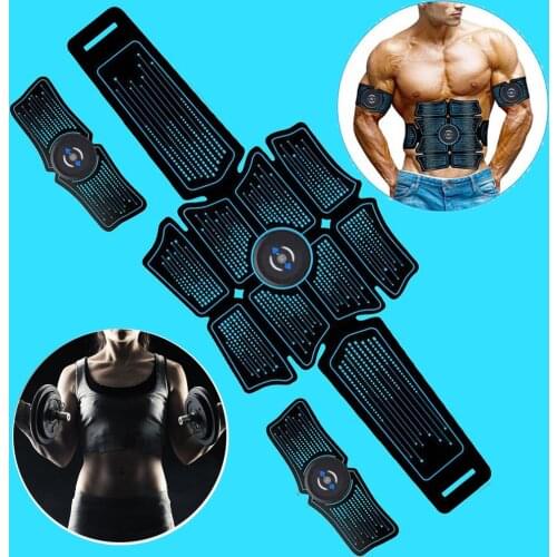 EMS Equipment Sport Fitness Muscles Electrostimulator Toner Abdominal Muscle Stimulator Trainer Abs Fitness Exercise Home Gym