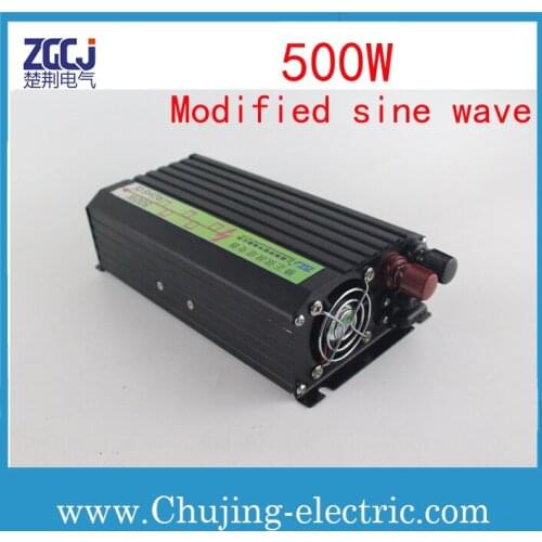 DC 12V to AC 220V power inverter , 500W Modified sine wave DC-AC power inverter,12V-220V power inverter