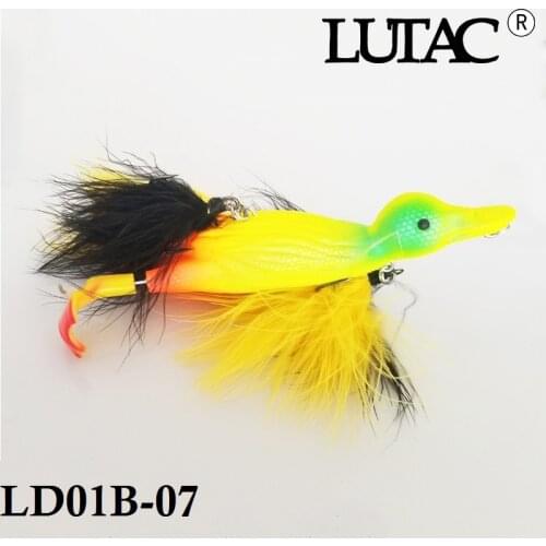 105mm 29g plopping and splashing feet LUTAC Duck bait Pike wholesale Artificial lures hard Fishing Gear