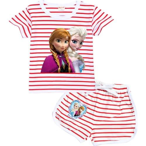 Disney Children Clothing Set Boys Summer T Shirt +Pant 2pcs Sport Suit Toddler Baby Suit Casual Fashion