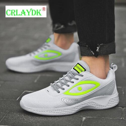 CRLAYDK New Sneakers for Men Running Shoes Breathable Mesh Workout Sport Male Female Outdoor Walking Youth Boys Tennis Chaussure