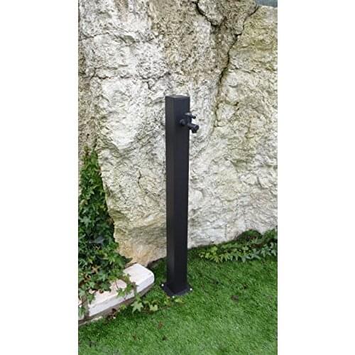 Square Water fountains modern point CM14X14X100H anthracite iron with 540 RUKIT39