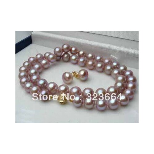 Fashion Purple Freshwater Pearl Necklace