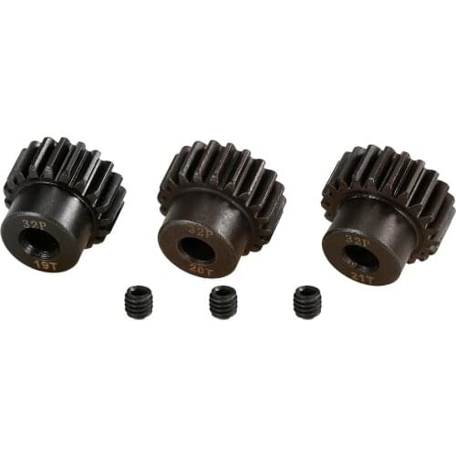 SURPASS HOBBY 32P 19T 20T 21T Pinion Motor Gear for 1/8 RC Buggy Car Monster Truck