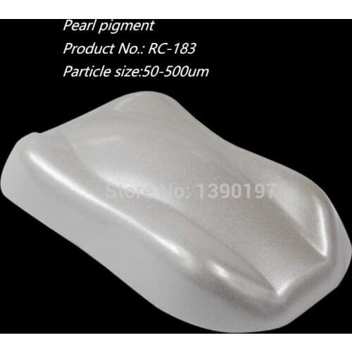 Natural mica pearl pigment powder silvery white sparkle pearlescent 25grams/lot for paints and cosmetics