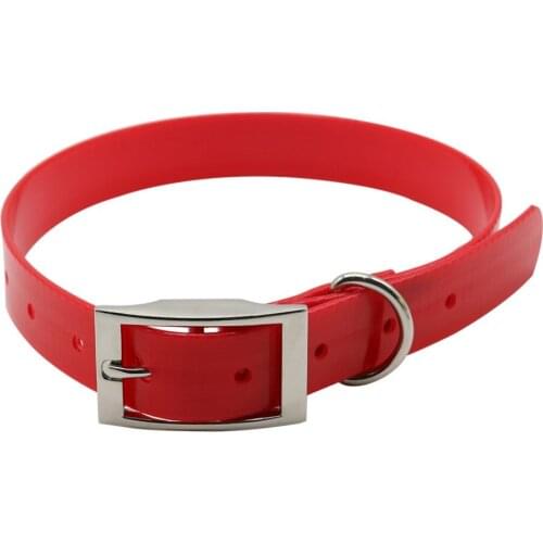 Pet Dog Collar TPU+Nylon Adjustable Collar For Small Large Dogs Collar Training Outdoor Comfortable Necklace For Pet Product2021