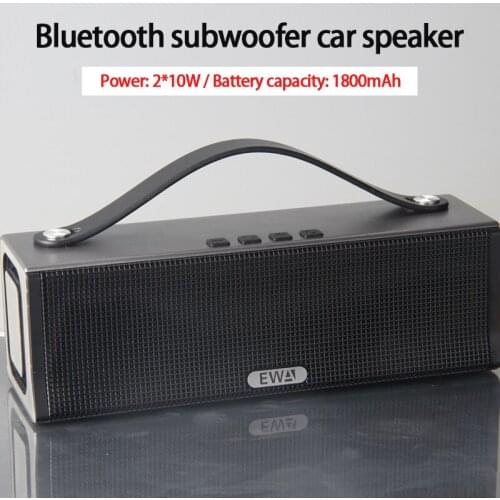 KYYSLB D560 2*10W Bluetooth Speaker High Volume Audio Outdoor Portable Subwoofer Mobile Phone Car Wireless Speaker
