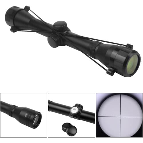 4x32 Portable Hunting Binoculars Durable Aluminum Alloy Riflescope Telescope Airsoft Optics Scopes for Outdoor Camping Hiking