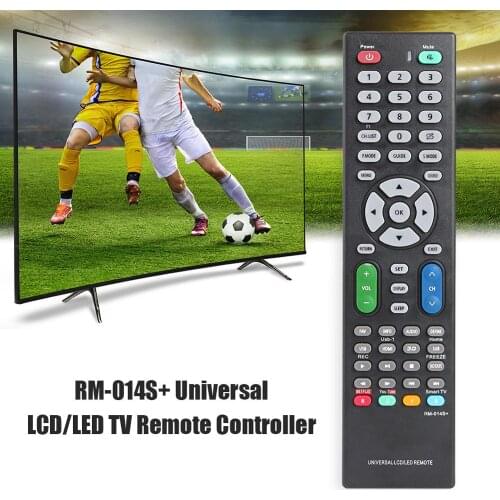 Smart TV Remote Control Television Replacement Switch RM-014S+ Universal LCD LED for Household TV Watching Accessories