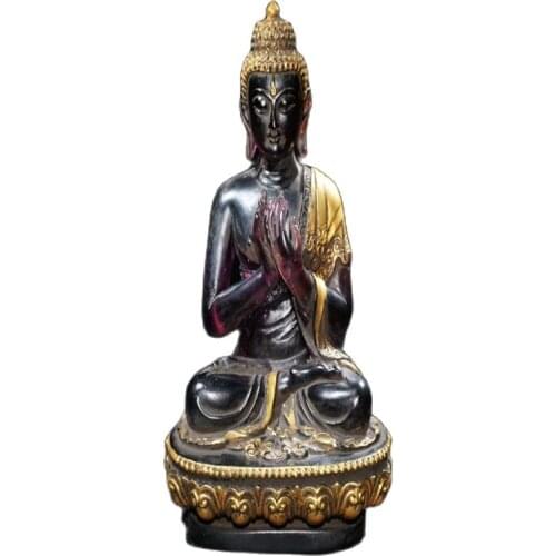 Early collection of antique glass (fork handed Buddha) cigarette pot ornaments family collection No. 2