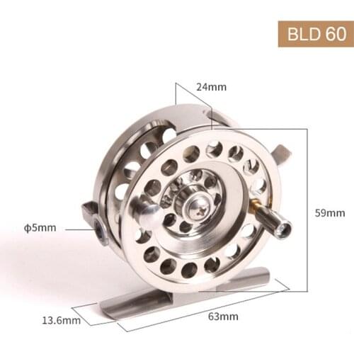 Fishing Reels Right-handed durable Plastic lightweight Fishing Reel For Ice Fishing Fly Fishing Tackle