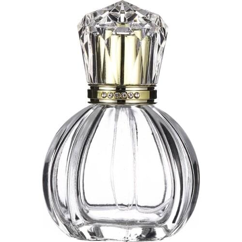50Ml Draagbare Clear Travel Navulbare Verstuiver Spray Parfum Lege Fles Draagbare Transparante Compact Size Hervulbare