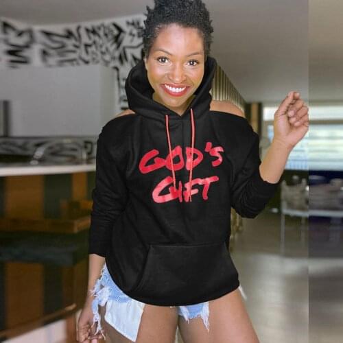 TNNAOFF Women's Sweatshirts With Inscriptions