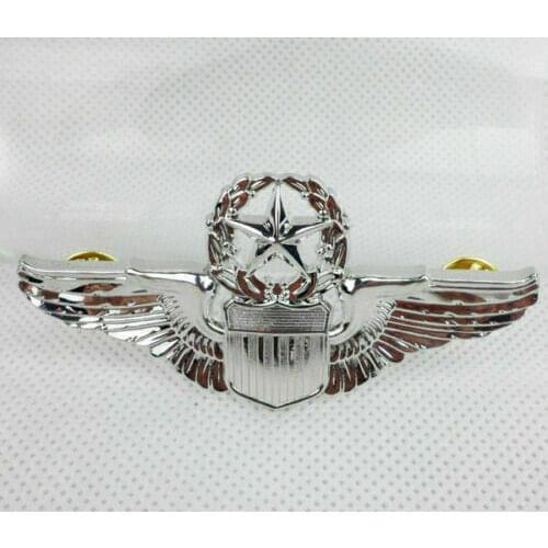 Usaf US Air Force Command Pilot Metal Wings Badge Pin Military Brooch armyshop2008