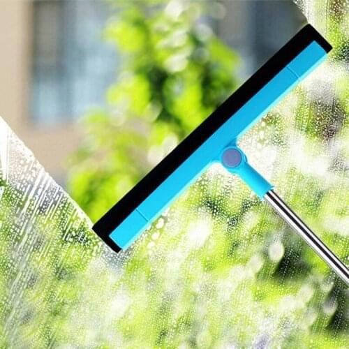 Magic Silicone Cleaner Multifunctional Scrubbing Mop Rotatable Cleaner Telescopic Scraper Broom Floor Cleaning Tool