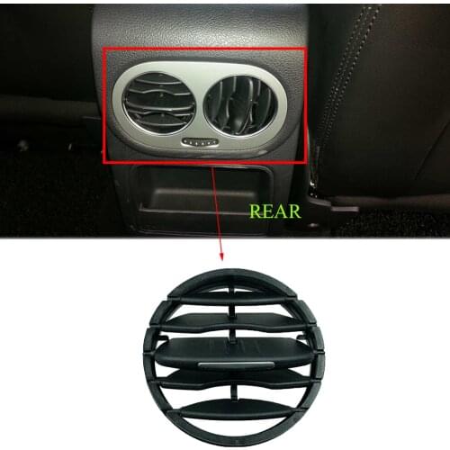 ESIRSUN Air Conditioning Outlet Rear Vent Shutters Instrument Desk Sliding Folding FIT FOR VW Tiguan 2011-2016