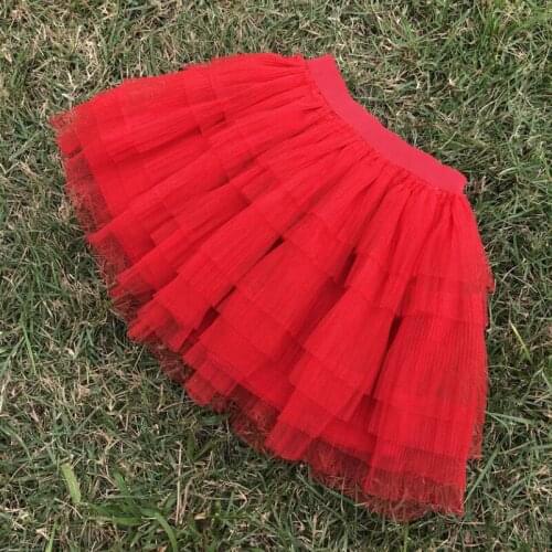 Baby Toddler School Girls Princess Cake Tutu Skirts Kids Party Birthday Wedding Dance Skirt Girl Tutus Children Bottoms Clothes