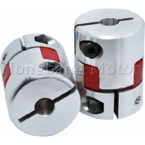 3pcs CNC Coupling Flexible 8x16mm D30L40 Jaw Spider Plum Coupling Shaft Coupler