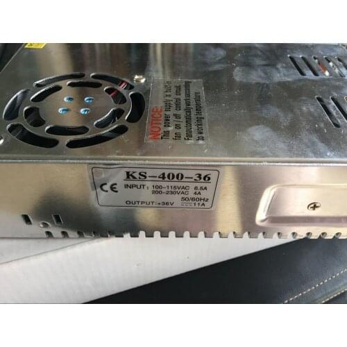 400W switch power supply DC36V model S-400-36 LED