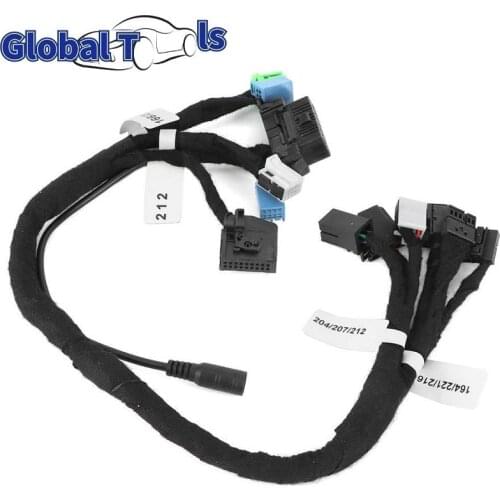 5 In1 EIS ELV Test Cables With Dashboard Connector Maintenance Work For VVDI MB BGA TOOL CGDI Prog EIS ELV Full Set