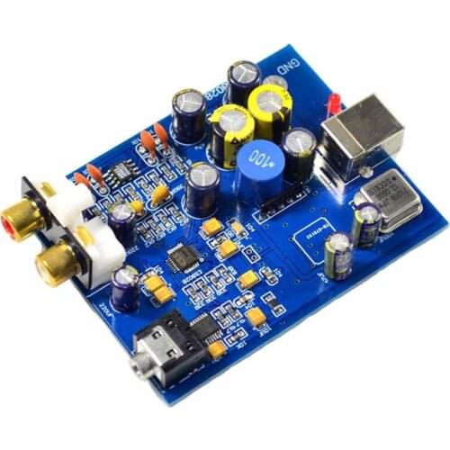 ES9028Q2M + SA9023 USB Decoder Board Fever Audio DAC Sound Card YJ